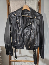 Zara Genuine Leather Jacket