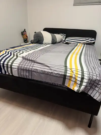 IKEA bed frame and Amazon mattress , View more