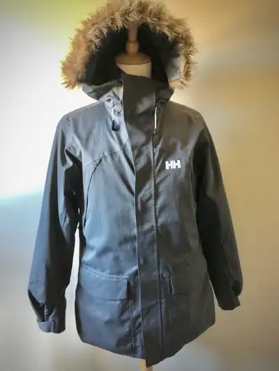 Helly Hansen Tech Grey XL Mens Warm Winter Jacket Hood Coat, View more