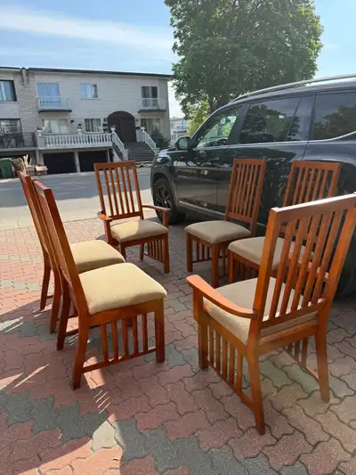 Mission Dining Chairs. Robuste and very clean , View more