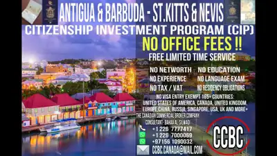 CARIBBEAN ISLANDS CITIZENSHIP BY INVESTMENT PROGRAMS FOR SALE !!! ANTIGUA AND BARBUDA / ST KITTS AND...