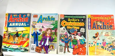 Get ready to experience a blast from the past with this lot of 3 vintage Archie comic books! Join in...