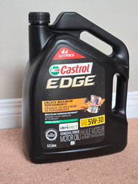 Brand New 4.4L Castrol Edge Fully Synthetic Engine Oil (5W-30)