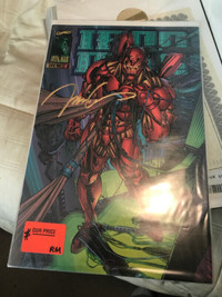 Vintage 1996 Iron Man #1 Gold Signature Edition Comic Book