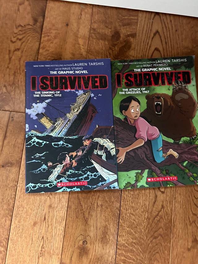 Two books of i survived  in Other in Moncton