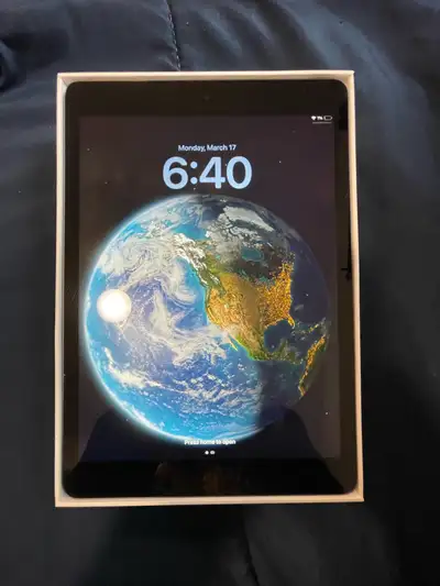 Comes with box and charger, bought in December