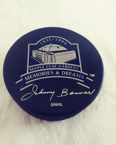 Johnny Bower Puck , View more