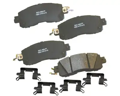 Bendix SBC 1650 front disc brake pad set designed to fit Nissan Altima (2013-2025) and Nissan LEAF (...