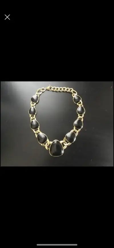 Classic High-End Vintage Statement Necklace, Stamped "Monet", View more