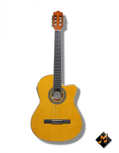 Classical Electric Guitar Thin Body with EQ 39", View more