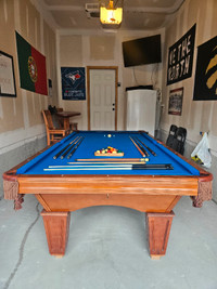 Brunswick - Bradford II 9’ Pool Table with Tapered Legs