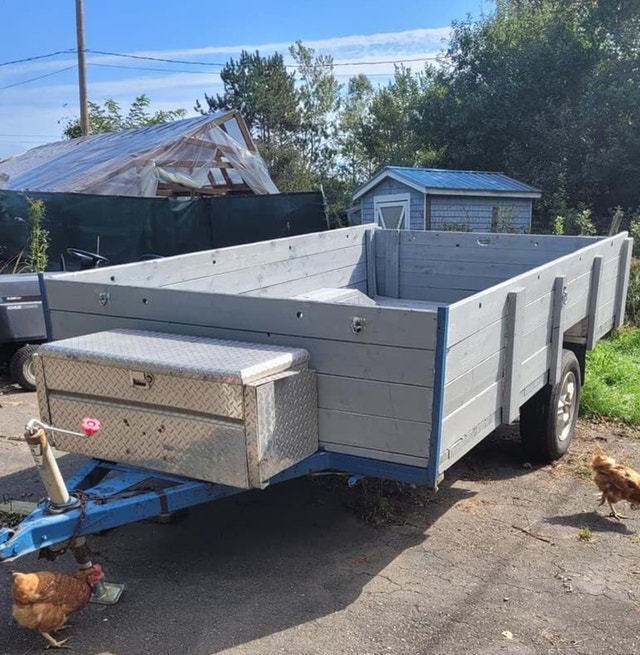 Heavy Duty Utility Trailer, Plated, Inspected Cargo & Utility