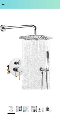 KRUZOO Round Shower System 