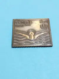 Royal Canadian Mint bronze postage stamp medal