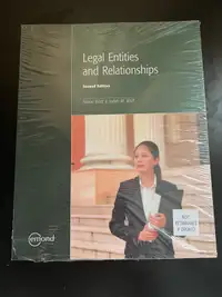 Legal Entities and Relationships 