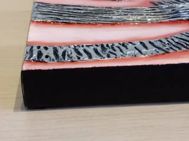  Bold Original Acrylic Painting – 20" x 16" in Arts & Collectibles in Gatineau - Image 6