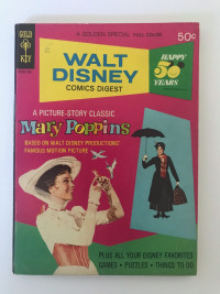 Walt Disney Comics Digest #42 Mary Poppins (Aug 1973)