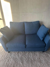 Blue Loveseat Couch for SALE