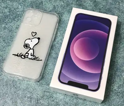 Unlocked iPhone 12 64GB + Case_Brand New, View more