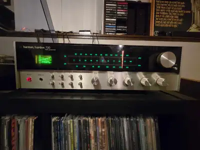Harman Kardon 730 Twin Vintage Stereo receiver, View more