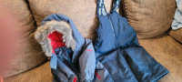 Boys 18 months Blue and Red Snow Suit