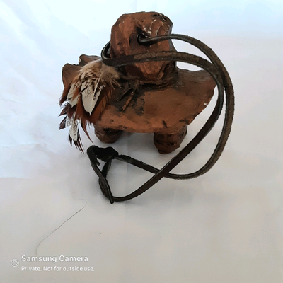 Signed hand carved and painted resin cowboy cowgirl art, View more