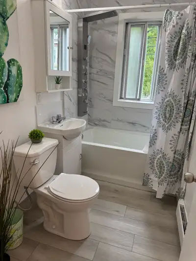 Chambre tout-inclus ! 10 min du métro!Location de 1 mois à 1 an!