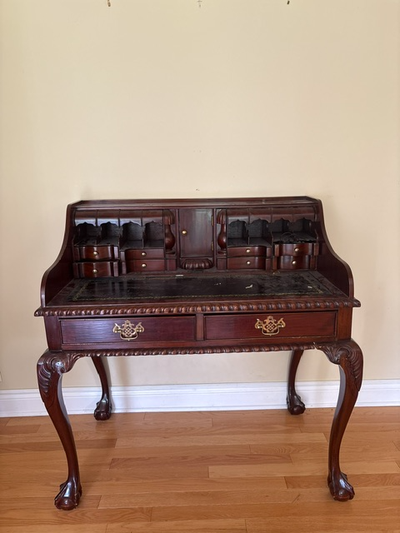 Antique Secretary Desk, View more