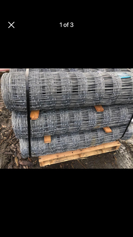 Galvanized 4 ft x330ft fencing rolls in Livestock in Bridgewater - Image 2
