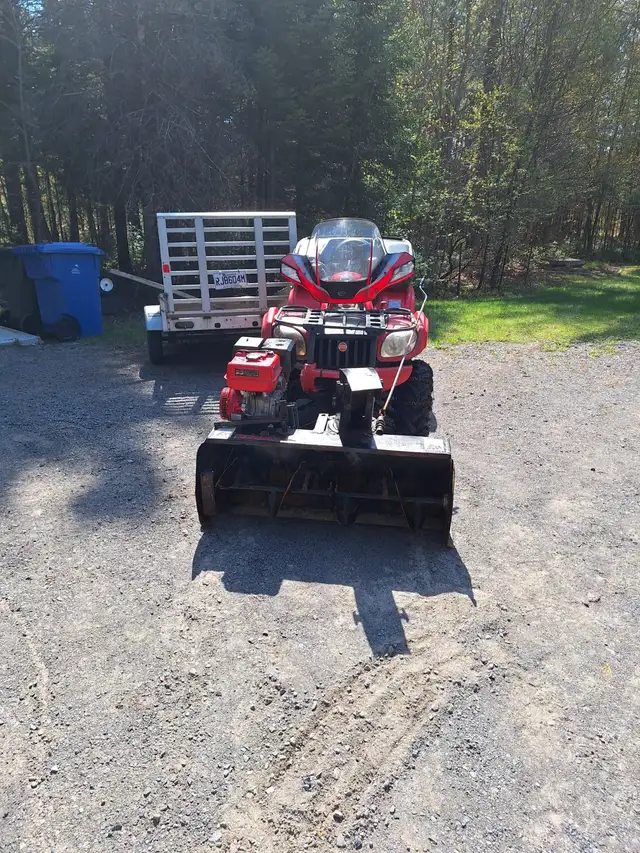 Moose Tracker 2008 500cc + Souffleuse Kimpex 13HP Mécanique A1 in ATVs in Lanaudière - Image 3