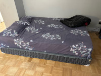 Queen Bed and Frame for Sale.
