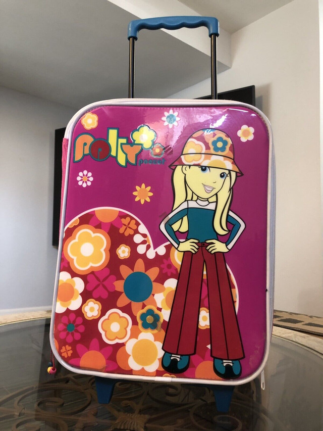 Polly pocket rolling suitcase in Arts & Collectibles in Oakville / Halton Region