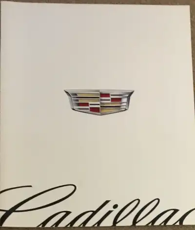 2014/2015 Cadillac Auto Brochure For This French Brochure has 20 Coloured Pages Showing all models o...