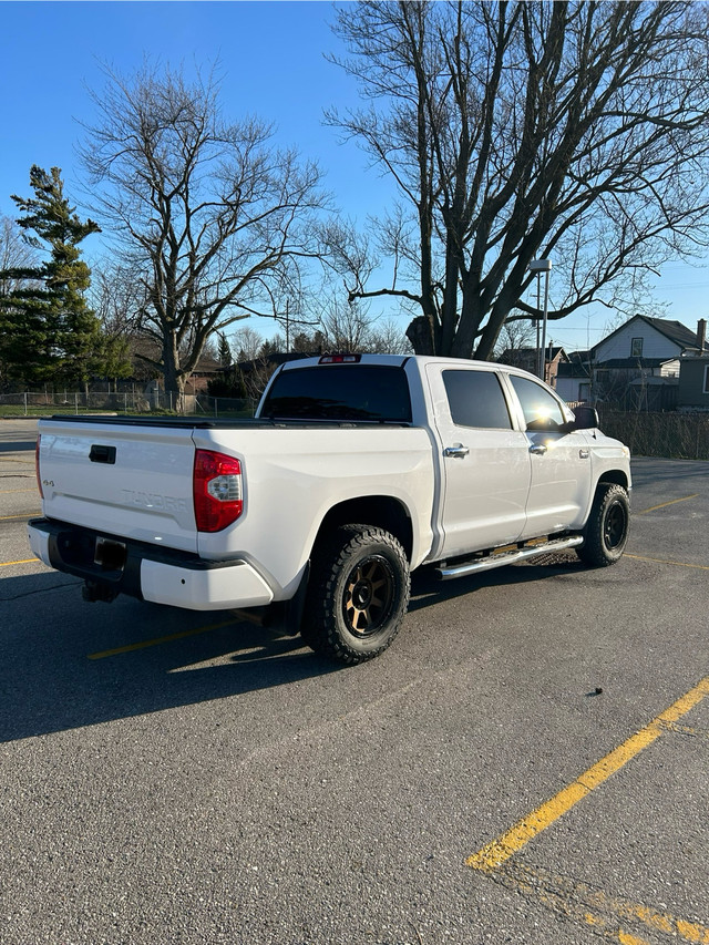 2017 Toyota Tundra Platinum 5.7L V8 in Cars & Trucks in Woodstock