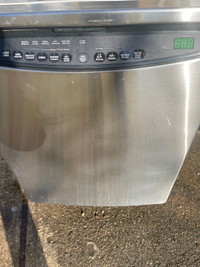 Dishwasher- GE - stainless steel