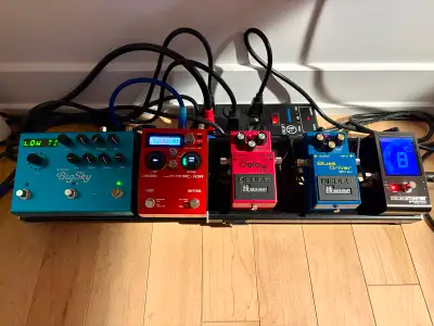 Complete Guitar Pedalboard, View more
