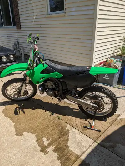 2004 KX 250 In good condition. Don't have time to ride anymore. Will include size 10 boots.