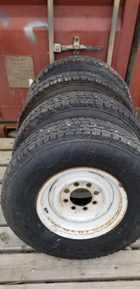 235/85/16 Firestone winter studded tires