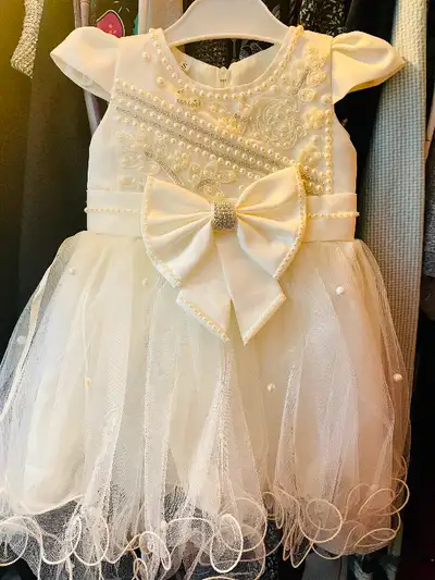 White Elegant Princess Dress, View more