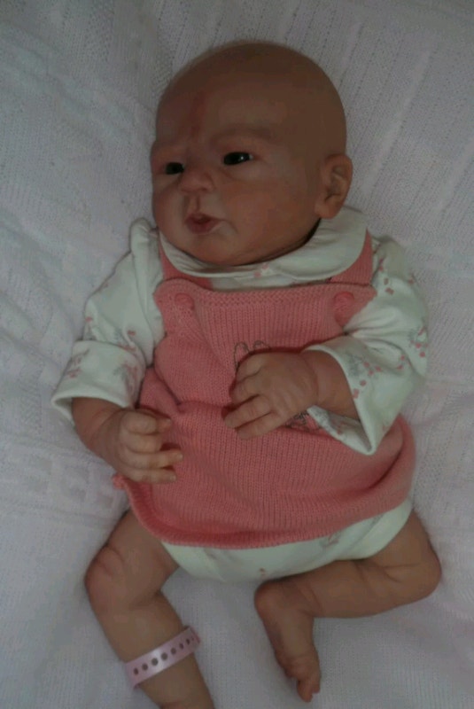 JONI Reborn Lifelike Baby Doll by Artist Sculptor Elisa Marx Arts