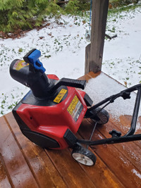 Toro 1500 Electric Power Curve Snowblower for $40