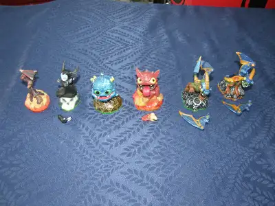 Lot de 6 Figurine Skylander Brisé - 10$ pour le lot