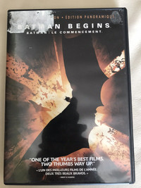 DVD Batman le Commencement