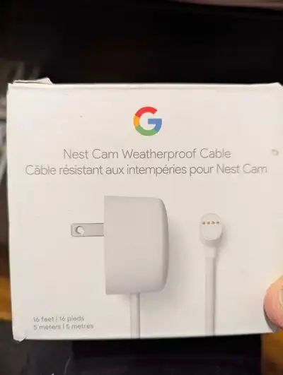 Nest Cam Weatherproof Cable, View more