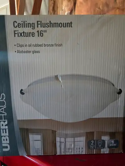 Ceiling light bought in error. Never used. Still in box.