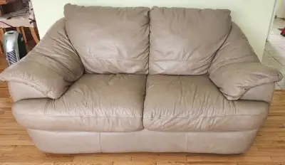 Genuine leather couch , View more