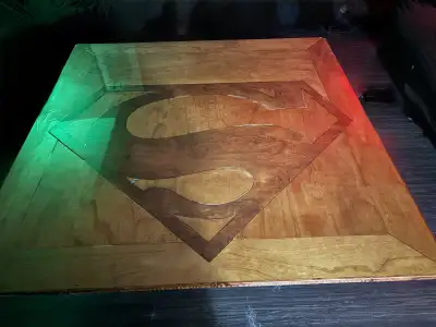 superman coffee table, View more