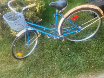 Vintage Bike with basket. I have 200 bikes from $3, View more