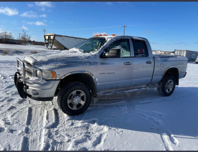 Swap trade 03 dodge 3500 with 256 kms 