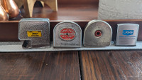 Vintage Walsco, Lufkin, Zippo tape measures.